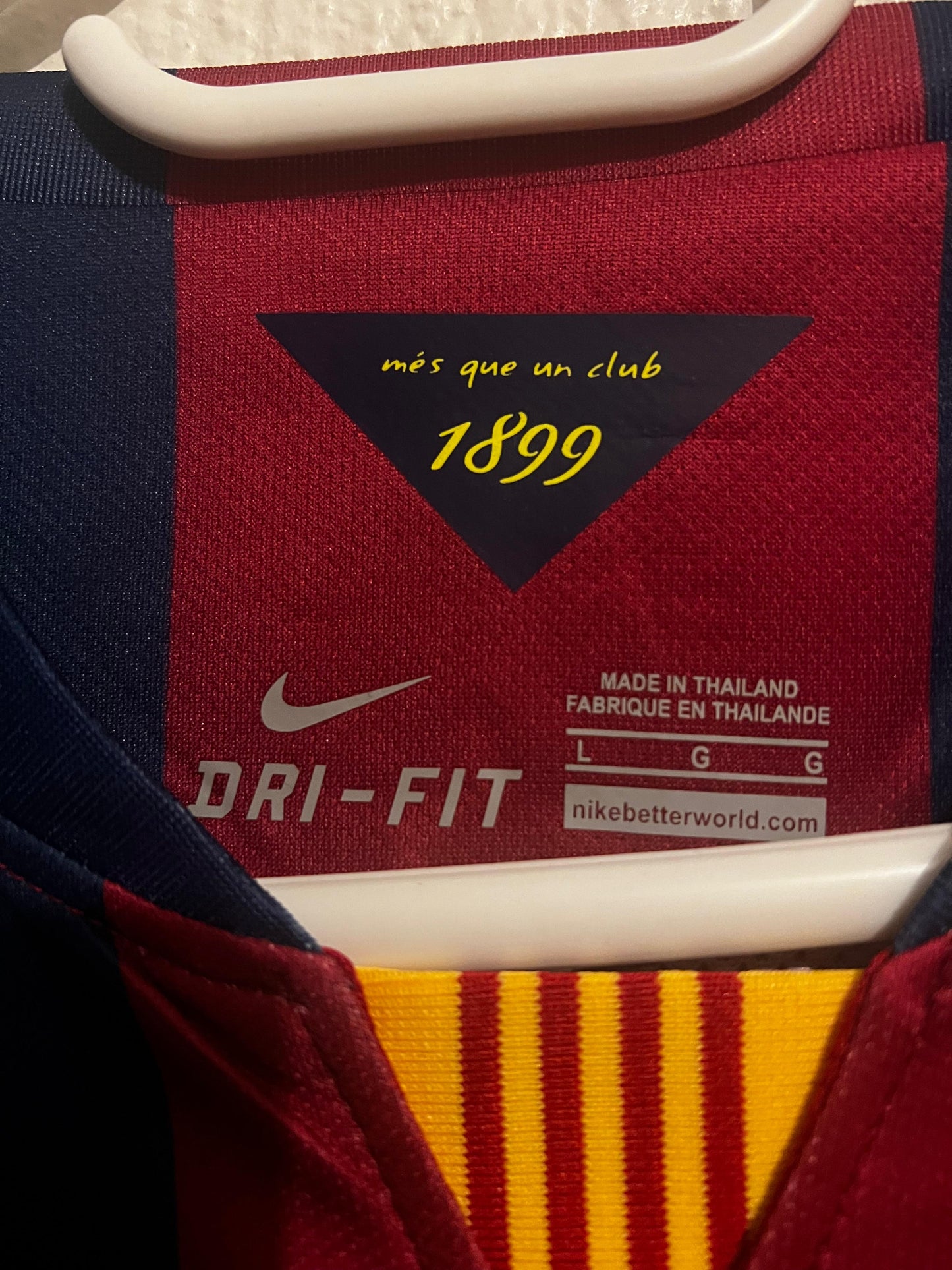 FC Barcelona 2014/15 retro Home Jersey(L)