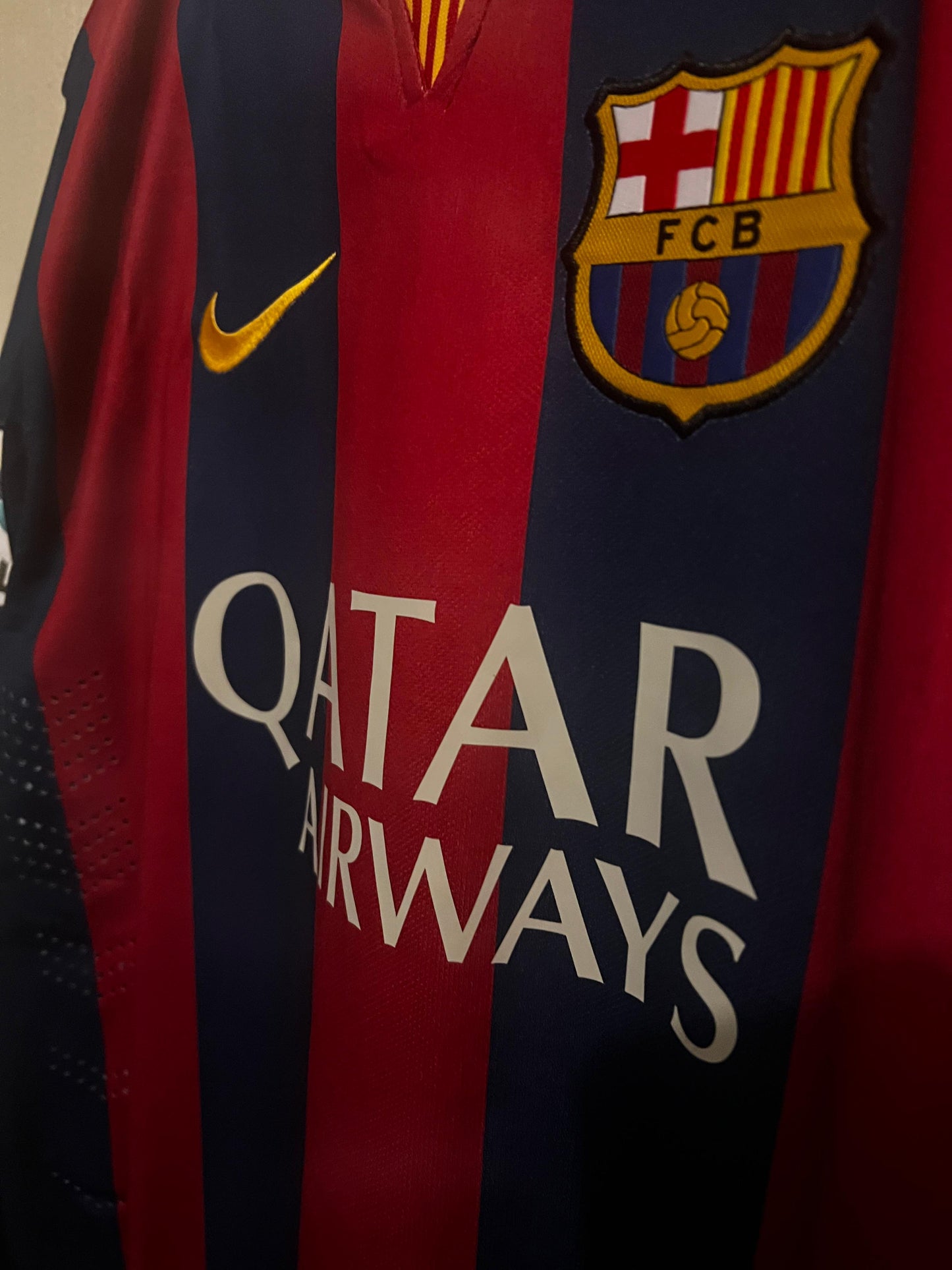 FC Barcelona 2014/15 retro Home Jersey(L)