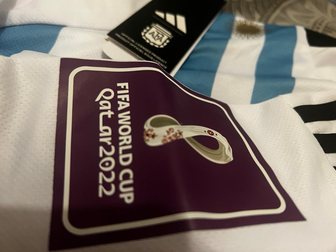 Argentina 2022 World Cup Final jersey