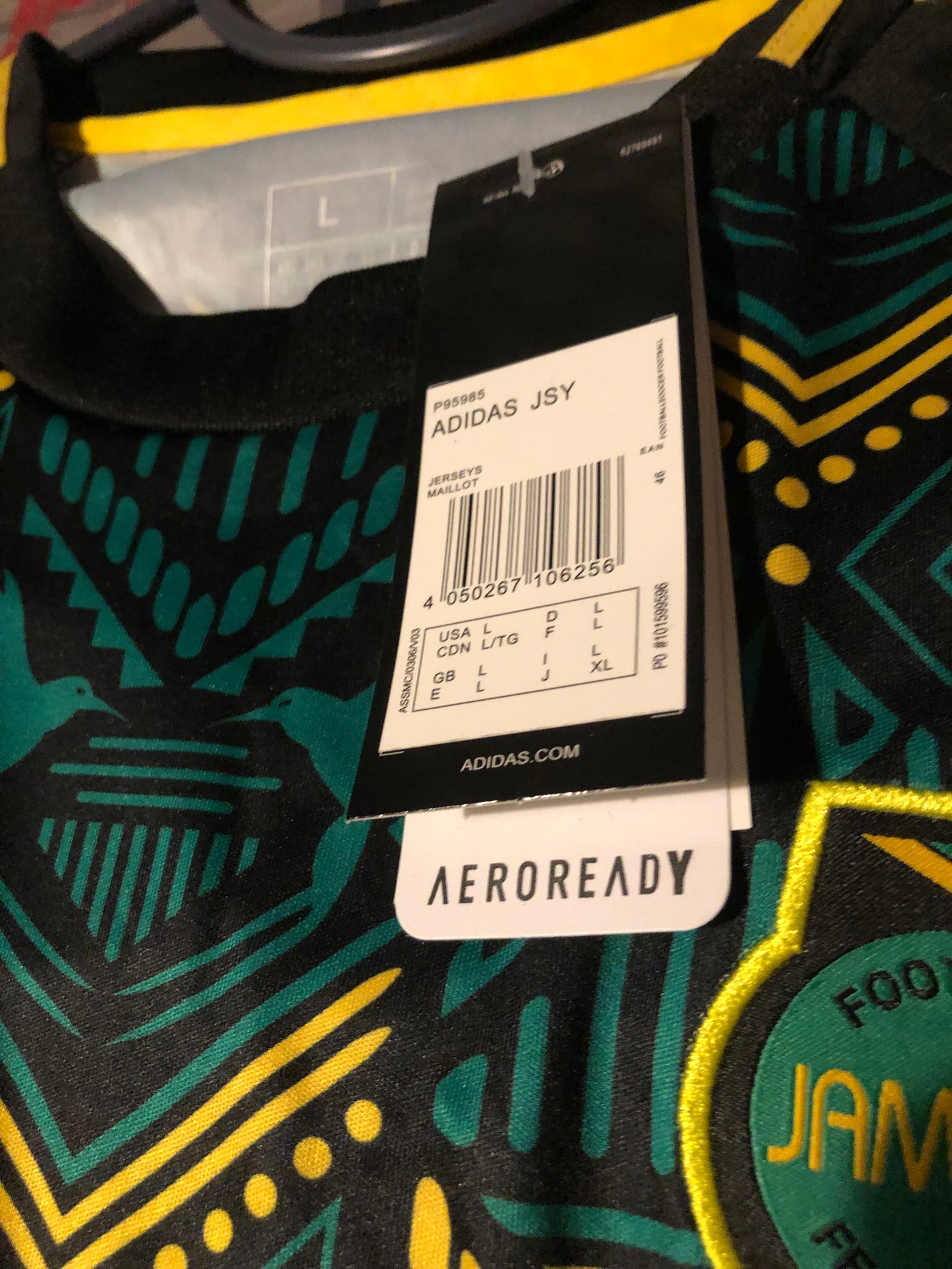 Jamaica 2024/25 Away jersey(L)